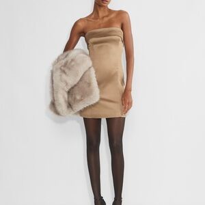 Aritzia shimmer mini tube dress . Brand new!